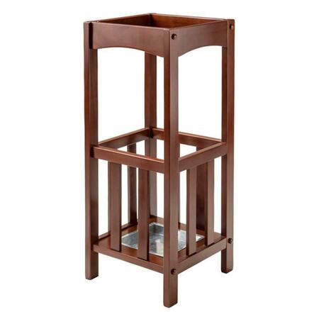 WINSOME 26.77 x 10.87 x 10.87 in. Rex Umbrella Stand with Metal Tray 94712